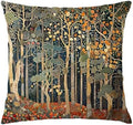 Rustic Autumn Forest Pillow Covers 20x20 Double-Sided, Fall Home Room Decor by Unknown