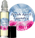 MOBETTER FRAGRANCE OILS Fresh April Laundry Perfume Body Oil Roll on Travel Size by MOBETTERFRAGRANCEOILS