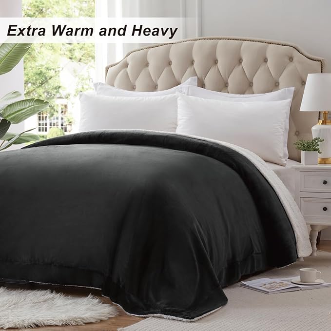 KAWAHOME Sherpa Fleece Throw Blanket - Image 5