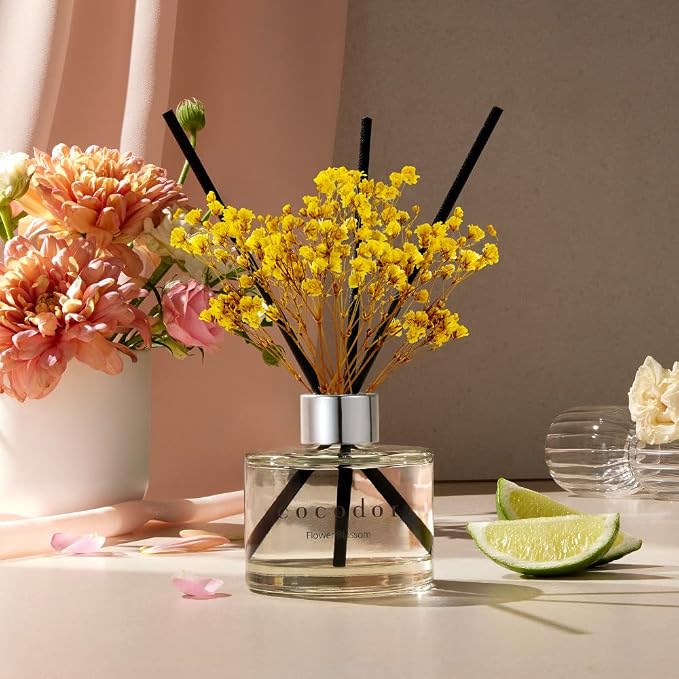 COCODOR Preserved Real Flower Reed Diffuser/Rose Perfume / 6.7oz / 1 Pack/Reed - Image 6