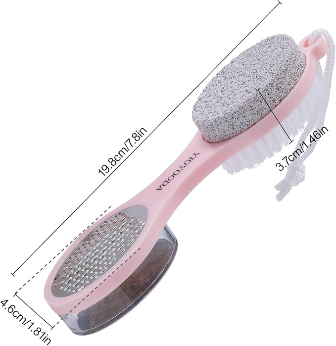 Foot Scrubber Brush with Pumice Stone - Image 5