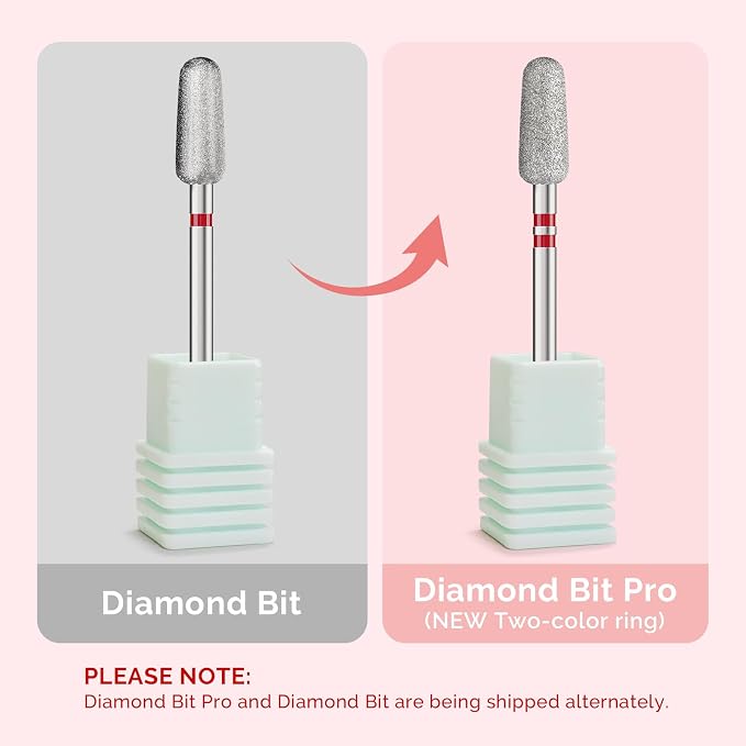 MelodySusie 5mm Round Tapered Cuticle Clean Nail Drill Bit 3/32'', Professional - Image 3