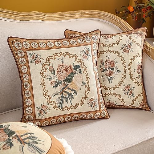patdrea Vintage Linen Throw Pillow Cover - Image 2
