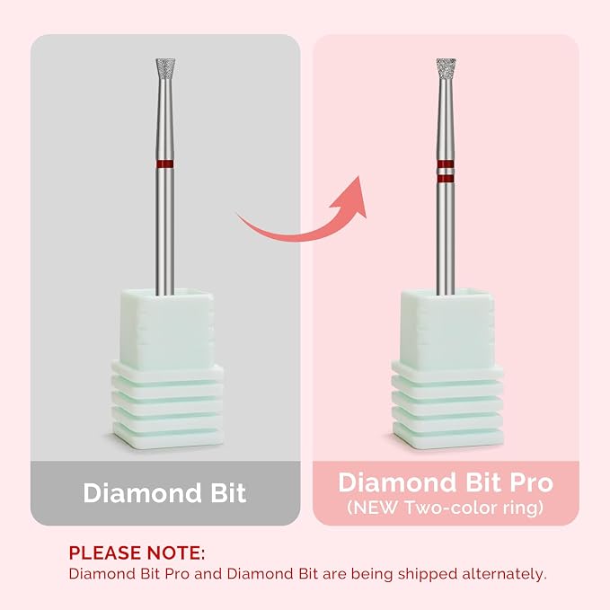 MelodySusie 6.7mm Inverted Tapered Cuticle Clean Nail Drill Bit 3/32'' - Image 3