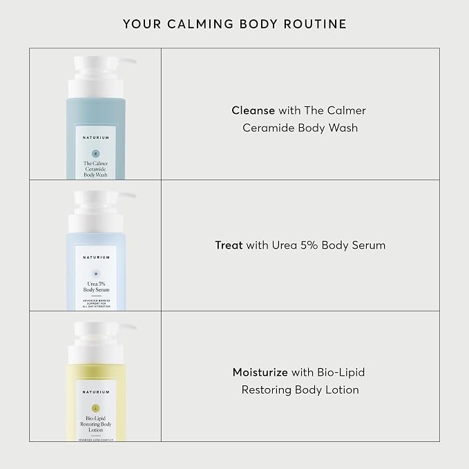 Naturium The Calmer Ceramide Body Wash, Frangrance-Free, Cleansing & - Image 7