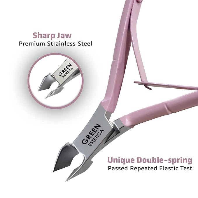 Professional Cuticle Trimmer Nail Cuticle Cutter Stainless Steel Cuticle Nippers - Image 2