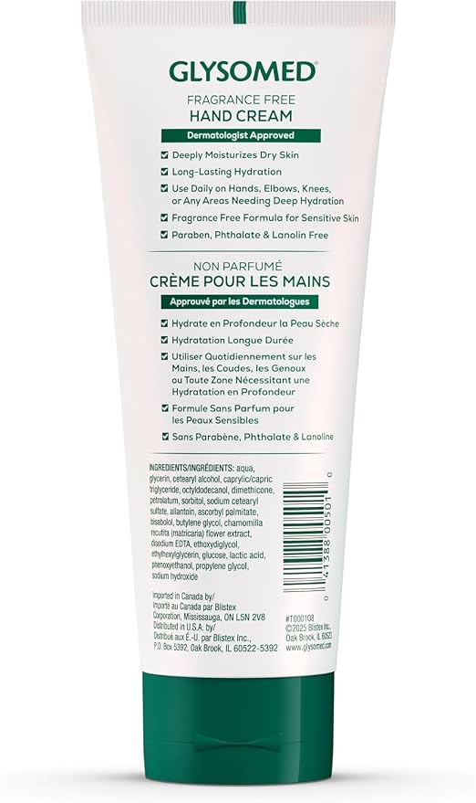 Glysomed Hand Cream 1.7 Oz Purse Travel Size Fragrance Free - Image 2