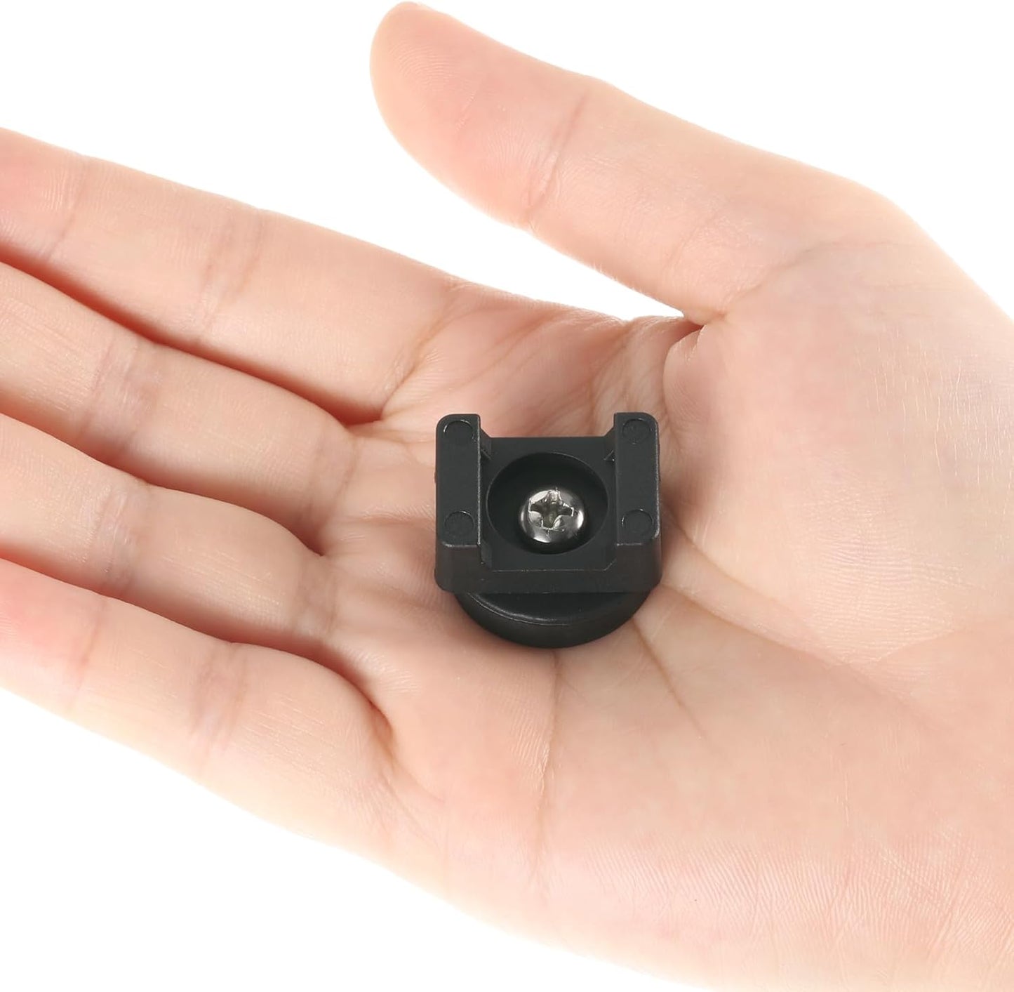 Yookeer 50 Pcs Magnetic Zip Tie Mount Base Black Magnetic Cable Clips Wire Holder Multipurpose Cable Ties Management Base Electrical Supplies for Wire (22 mm)