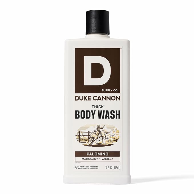 Duke Cannon Supply Co. Thick High Viscosity Body Wash – 3X Thicker, Cleansing by DukeCannonSupplyCo
