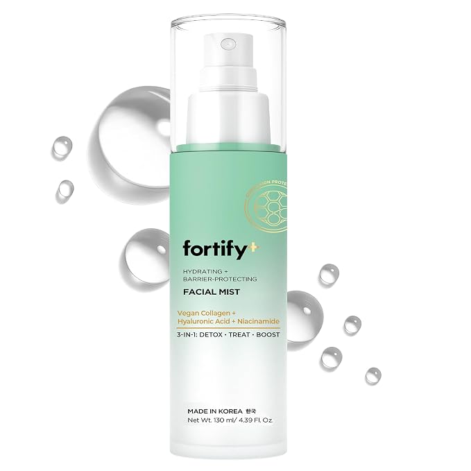 Fortify Skincare Collagen, Hyaluronic Acid & Niacinamide Face Mist – 3-in-1: by FORTIFYSKINCARE