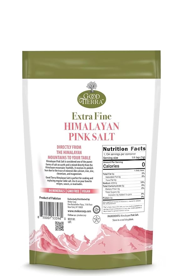 Good Tierra Himalayan Pink Salt in PET Bag - Image 3