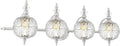 Brushed Nickel Bathroom Vanity Light Fixture Vintage Style by Ditoon