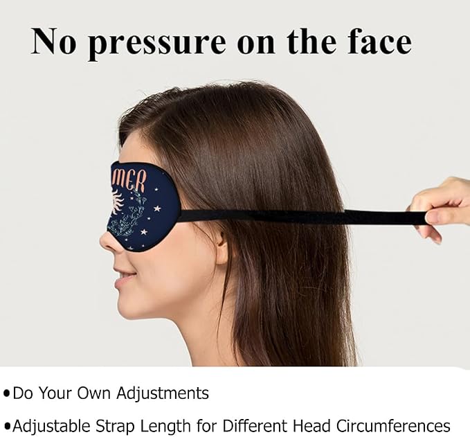 Dreamer Silk Sleep Mask with Adjustable Strap - Image 4