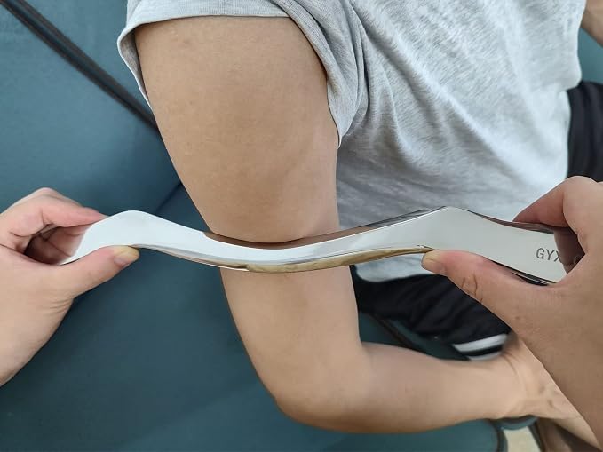 Muscle Scraper Stainless Steel Gua Sha Scraping Massage Tool, IASTM Tools - Image 3