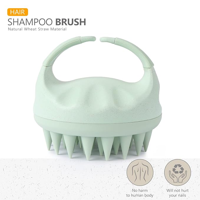 Sndyi 2 Pcs Scalp Massager Shampoo Brush, Scalp Scrubber - Image 2