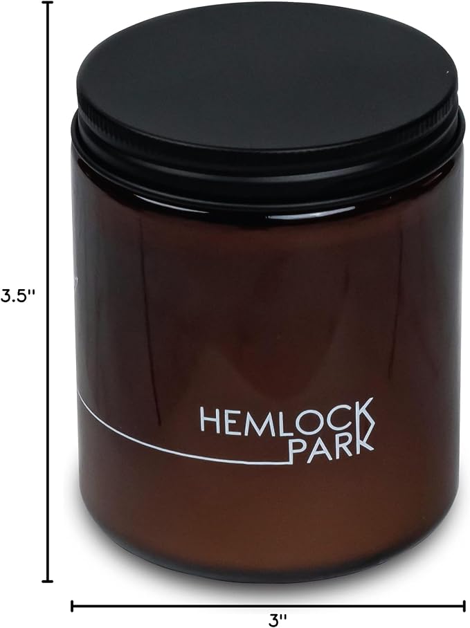 Hemlock Park Foxtail Fir Apothecary Hand-Poured Scented Candle | Crackling Wood - Image 6