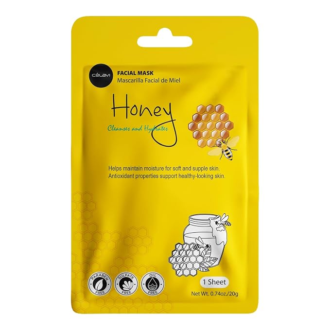 celavi Essence Facial Face Mask Paper Sheet Korea Skin Care Moisturizing 4 packs - Image 3