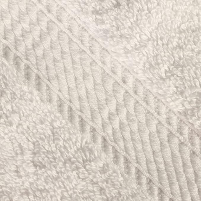 SUPERIOR Egyptian Cotton Pile 3 Piece Towel Set, Includes 1 Bath, 1 Hand - Image 3