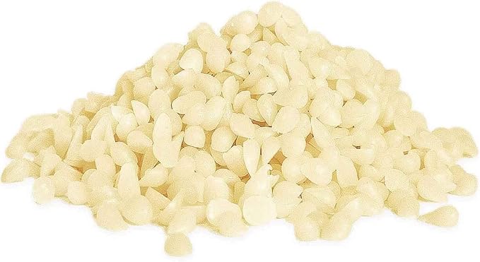 10 LB White Beeswax Pellets for Candle Making, Bees Wax Pastilles for Hair Care by fclayvts