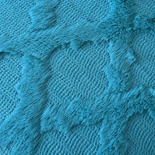 Set of 2 Soft Moroccan Throw Pillow Covers 18x18 Inch Plush Boho Decorative - Image 3