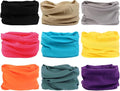 Venswell Neck Gaiter Face Mask Men Women, Seamless Bandana Rave Face Cover by Venswell