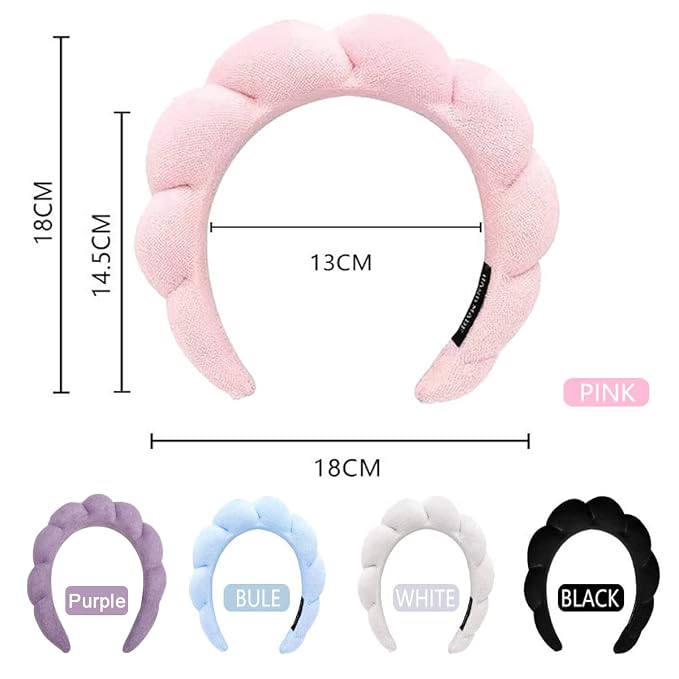 Women's Spa Headband, Headband for Washing Face, Makeup Removal - Image 2