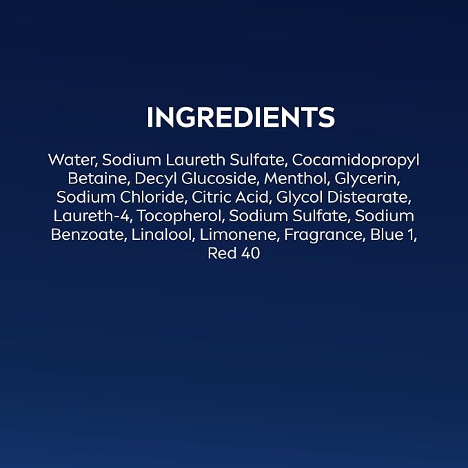 NIVEA MEN Cool Body Wash, Icy Menthol and Yuzu Scent, 3-in-1 Men's Body Wash - Image 11