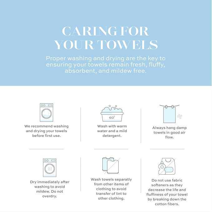 White Classic Luxury Black Hand Towels - Image 9