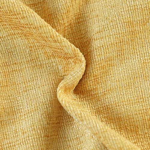 CaliTime Decorative Couch Throw Pillow Covers 26 X 16 Inches Gold - Image 2