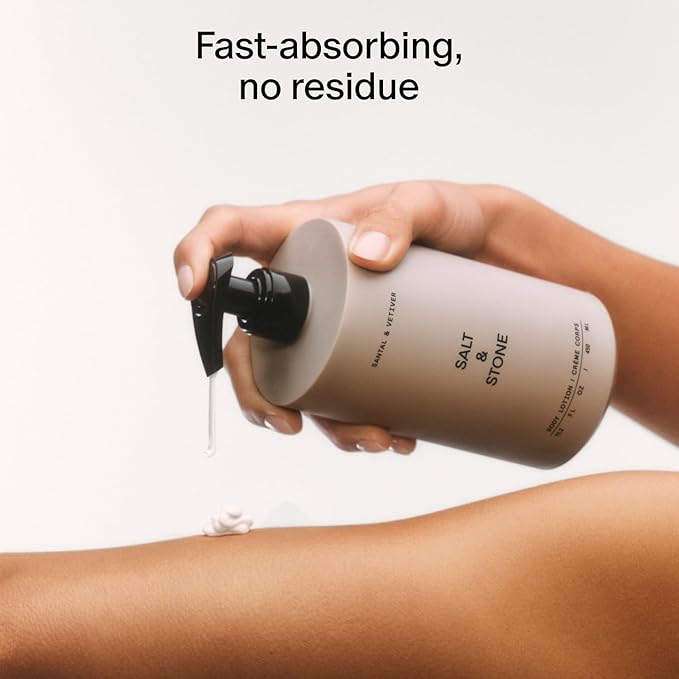 Salt & Stone Body Lotion for Women & Men | Neroli & Basil | Hydrates, Nourishes - Image 4