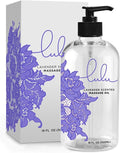 Lulu Lavender Massage Oil with Jojoba & Lavendar Oils, Nourishing Aromatic by LuluLubesandMassageoils
