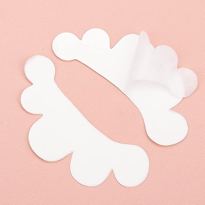 100 Pairs Cloud Shape Eye Under Gel Pads Eyelash Extensions Patches, Lash - Image 5