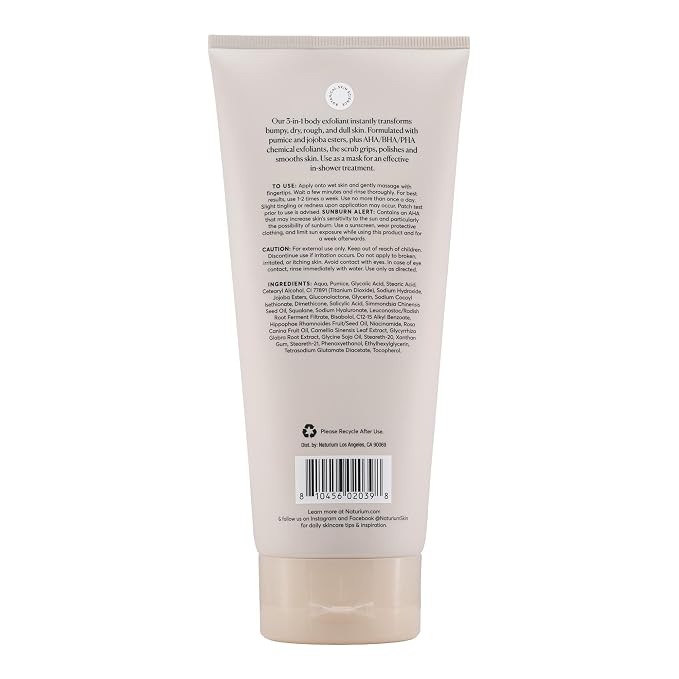 Naturium KP Body Scrub & Mask for Keratosis Pilaris, Bump Eraser Shower Scrub & - Image 2