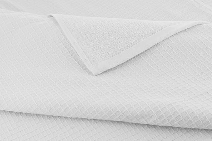 CASA COPENHAGEN Wafffle 4Pcs 100% Egyptian Cotton Large Designer Towels Gift - Image 2