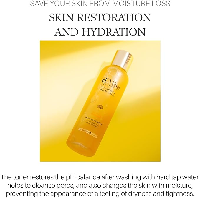 d'alba Piedmont White Truffle Vita Toning Serum Toner, Glass Skin - Image 5