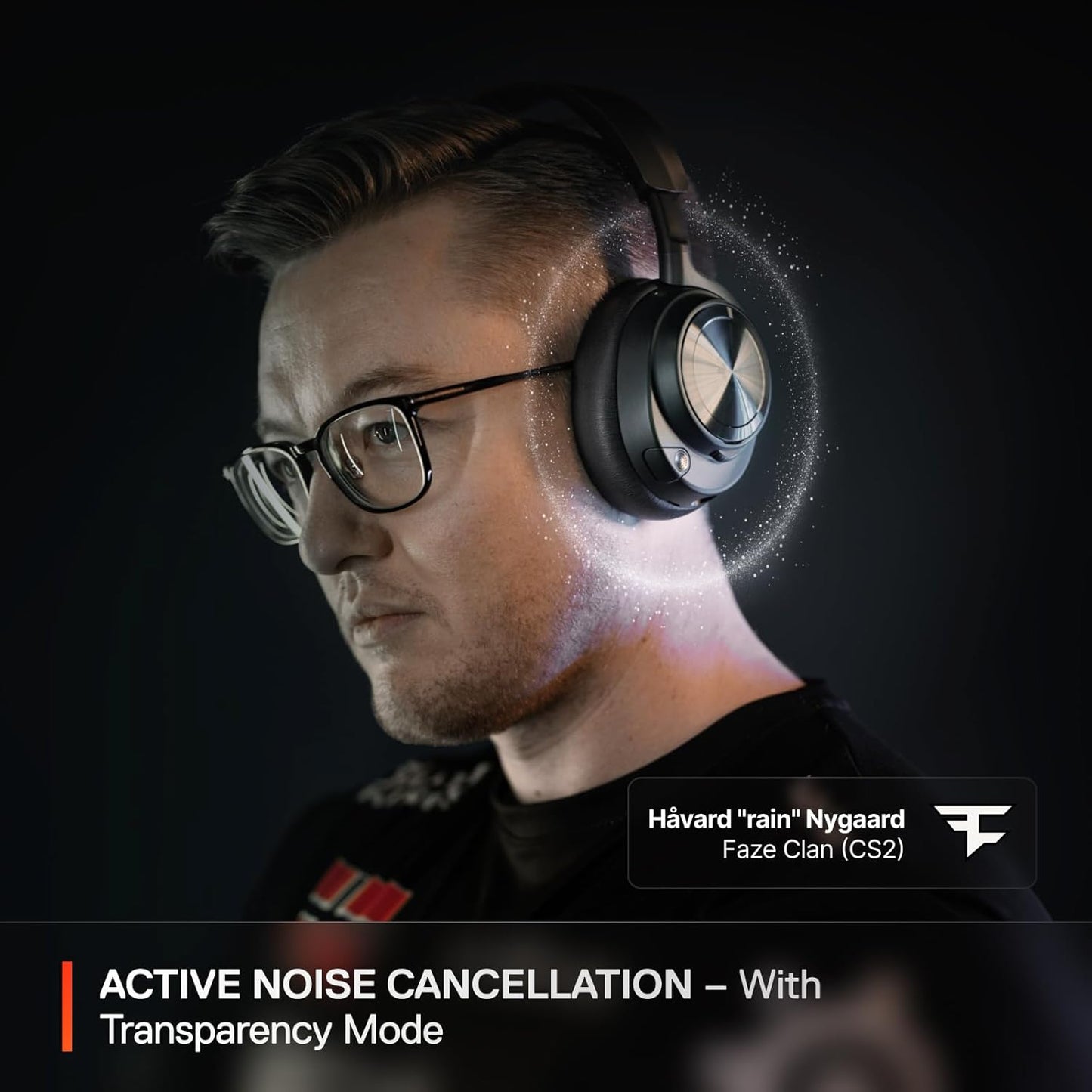 SteelSeries Arctis Nova Pro Wireless Multi-System Gaming Headset - Premium Hi-Fi Drivers - Active Noise Cancellation - Infinity Power System - ClearCast Gen 2 Mic - PS5, PS4, PC, Switch, Mobile