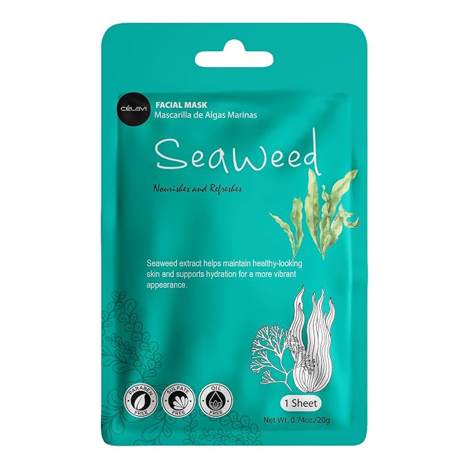 Celavi Face Mask Sheet 12 Pacl K-Beauty Skincare Korea Skin Care Moisturizing - Image 3