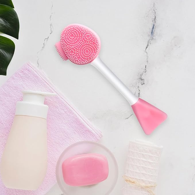 MUIIGOOD 2pcs Silicone Face Scrubber Face Mask Brush Exfoliating Lip Cleansing - Image 7