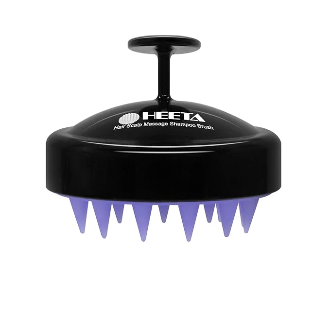 HEETA Scalp Massager Hair Growth, Soft Silicone Scalp Scrubber Shampoo Brush - Image 8
