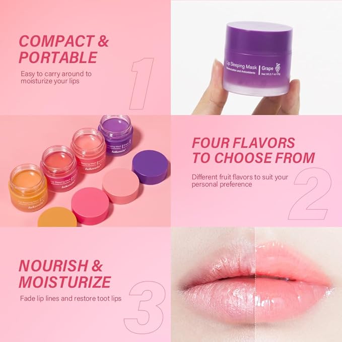 Sleeping lip mask, Nourish & Hydrate Lip Mask - Image 6