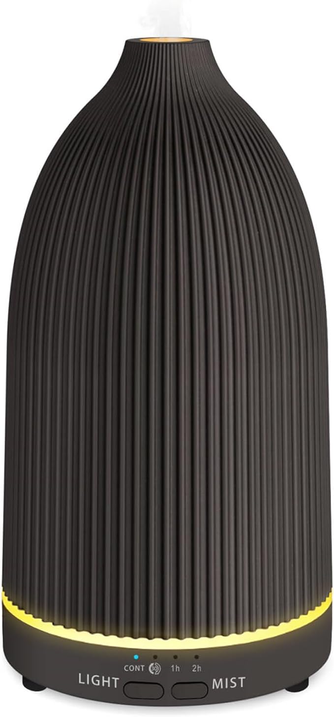 URPOWER 100ML Essential Oil Diffuser Ultrasonic Cool Mist Humidifier by URPOWER