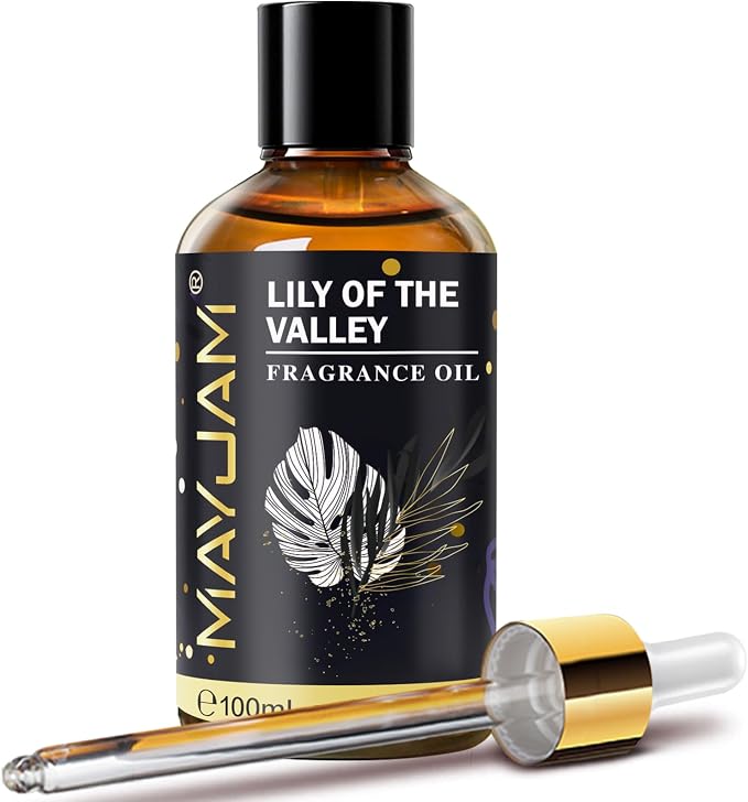 Lily of the Valley Fragrance Oil, MAYJAM 3.38FL.OZ Essential Oils by MAYJAM