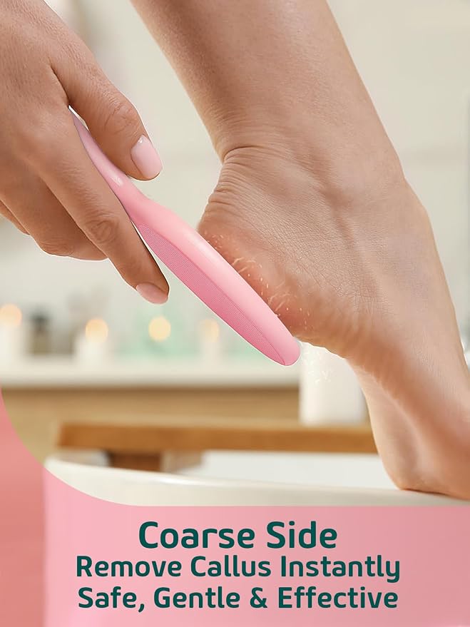 2-Sided Glass Foot File Callus Remover Without Drain Stand - Image 4