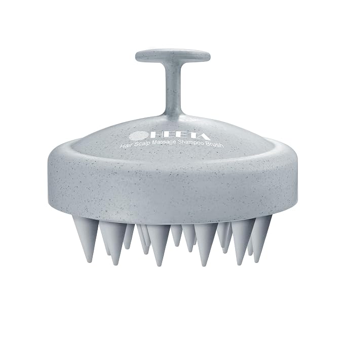 HEETA Scalp Massager Hair Growth, Soft Silicone Scalp Scrubber Shampoo Brush by HEETA