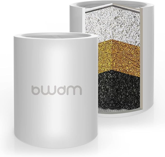 Enhanced Formula Multi-Stage Shower Filter Cartridge, Universal replacement by Welcometobwdmhouse