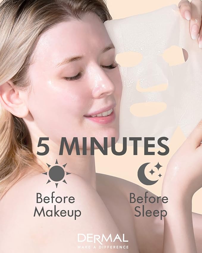 DERMAL 48 Combo Pack Made in Korea Facial Mask – 20+ Years of K-Beauty - Image 7