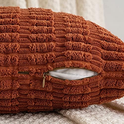 MIULEE Fall Lumbar Corduroy Throw Pillow Cover - Image 5