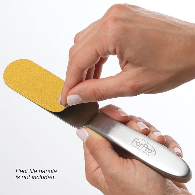 ForPro Professional Collection Stainless Steel Pedi File Refill, 180 Grit - Image 4