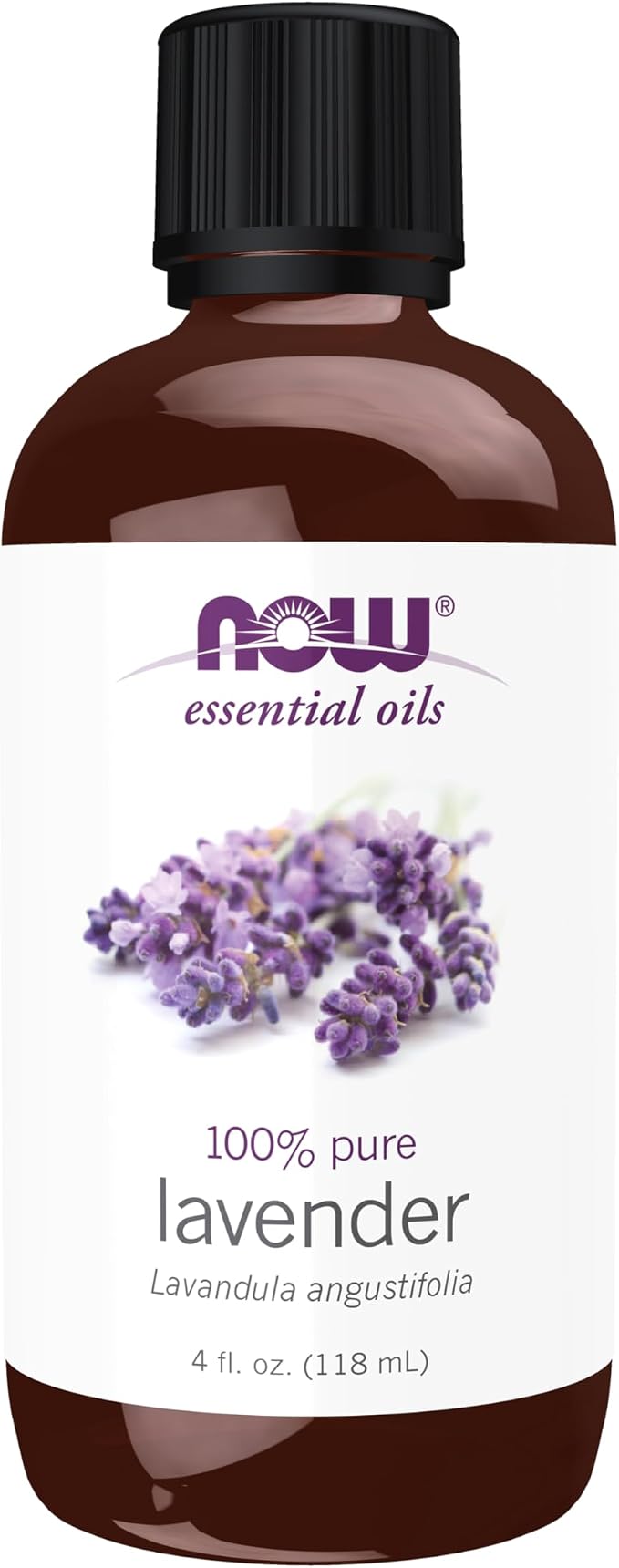 NOW Essential Oils, Lavender Oil, Soothing Aromatherapy Scent, Steam Distilled by NOW