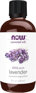 NOW Essential Oils, Lavender Oil, Soothing Aromatherapy Scent, Steam Distilled by NOW